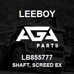 LB855777 Leeboy SHAFT, SCREED EX | AGA Parts