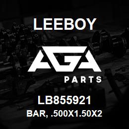 LB855921 Leeboy BAR, .500X1.50X2 | AGA Parts