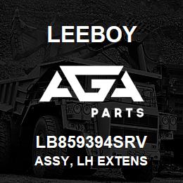 LB859394SRV Leeboy ASSY, LH EXTENS | AGA Parts