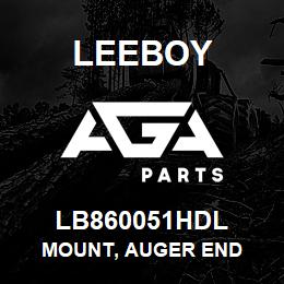 LB860051HDL Leeboy MOUNT, AUGER END | AGA Parts