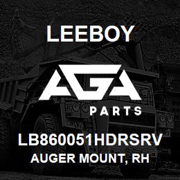 LB860051HDRSRV Leeboy AUGER MOUNT, RH | AGA Parts