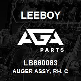 LB860083 Leeboy AUGER ASSY, RH, C | AGA Parts