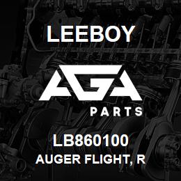 LB860100 Leeboy AUGER FLIGHT, R | AGA Parts