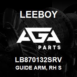 LB870132SRV Leeboy GUIDE ARM, RH S | AGA Parts