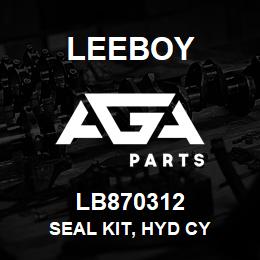 LB870312 Leeboy SEAL KIT, HYD CY | AGA Parts