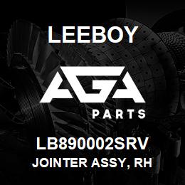 LB890002SRV Leeboy JOINTER ASSY, RH | AGA Parts