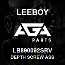 LB890092SRV Leeboy DEPTH SCREW ASS | AGA Parts