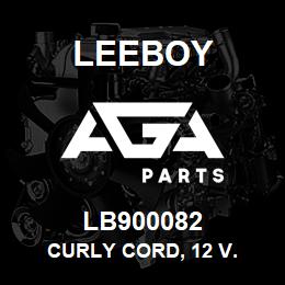 LB900082 Leeboy CURLY CORD, 12 V. | AGA Parts