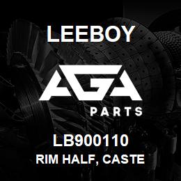 LB900110 Leeboy RIM HALF, CASTE | AGA Parts