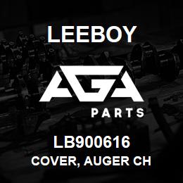 LB900616 Leeboy COVER, AUGER CH | AGA Parts