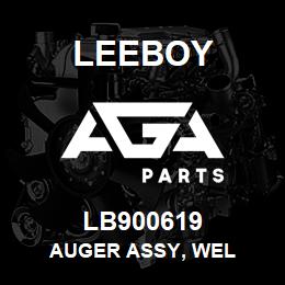 LB900619 Leeboy AUGER ASSY, WEL | AGA Parts