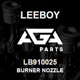 LB910025 Leeboy BURNER NOZZLE | AGA Parts