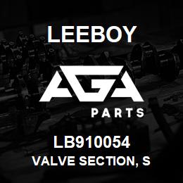 LB910054 Leeboy VALVE SECTION, S | AGA Parts