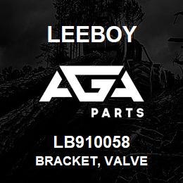 LB910058 Leeboy BRACKET, VALVE | AGA Parts