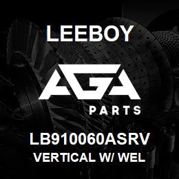 LB910060ASRV Leeboy VERTICAL W/ WEL | AGA Parts