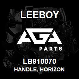 LB910070 Leeboy HANDLE, HORIZON | AGA Parts