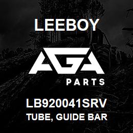 LB920041SRV Leeboy TUBE, GUIDE BAR | AGA Parts