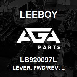 LB920097L Leeboy LEVER, FWD/REV, L | AGA Parts