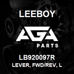 LB920097R Leeboy LEVER, FWD/REV, L | AGA Parts