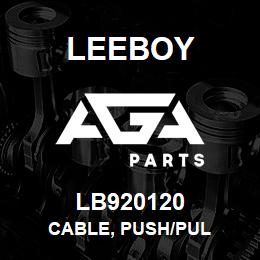 LB920120 Leeboy CABLE, PUSH/PUL | AGA Parts