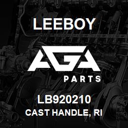 LB920210 Leeboy CAST HANDLE, RI | AGA Parts