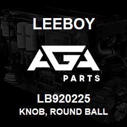 LB920225 Leeboy KNOB, ROUND BALL | AGA Parts