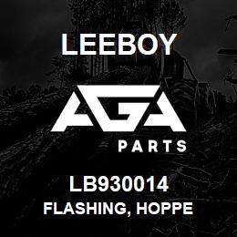 LB930014 Leeboy FLASHING, HOPPE | AGA Parts