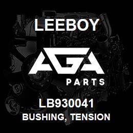 LB930041 Leeboy BUSHING, TENSION | AGA Parts