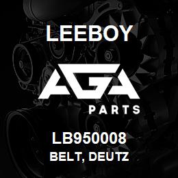 LB950008 Leeboy BELT, DEUTZ | AGA Parts