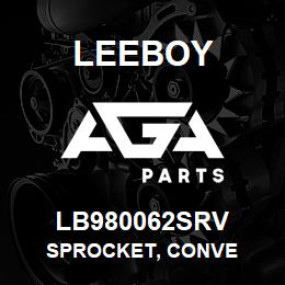 LB980062SRV Leeboy SPROCKET, CONVE | AGA Parts