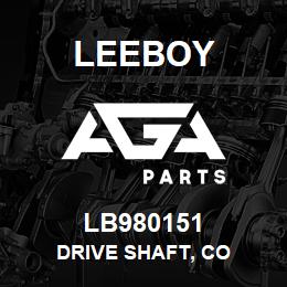 LB980151 Leeboy DRIVE SHAFT, CO | AGA Parts