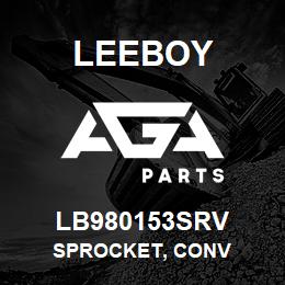 LB980153SRV Leeboy SPROCKET, CONV | AGA Parts