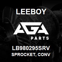 LB980295SRV Leeboy SPROCKET, CONV | AGA Parts