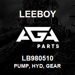 LB980510 Leeboy PUMP, HYD, GEAR | AGA Parts