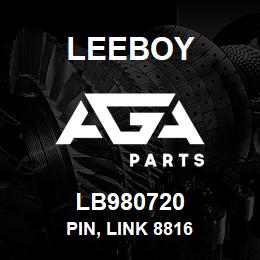 LB980720 Leeboy PIN, LINK 8816 | AGA Parts