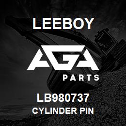 LB980737 Leeboy CYLINDER PIN | AGA Parts