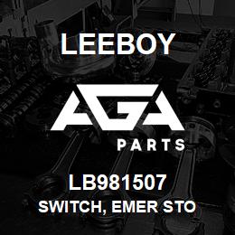 LB981507 Leeboy SWITCH, EMER STO | AGA Parts