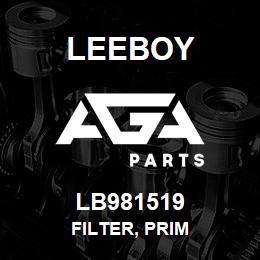 LB981519 Leeboy FILTER, PRIM | AGA Parts