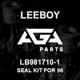 LB981710-1 Leeboy SEAL KIT FOR 98 | AGA Parts