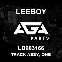 LB983166 Leeboy TRACK ASSY, ONE | AGA Parts