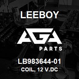 LB983644-01 Leeboy COIL, 12 V.DC | AGA Parts