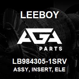 LB984305-1SRV Leeboy ASSY, INSERT, ELE | AGA Parts