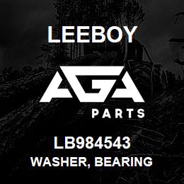 LB984543 Leeboy WASHER, BEARING | AGA Parts