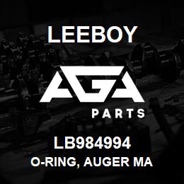 LB984994 Leeboy O-RING, AUGER MA | AGA Parts