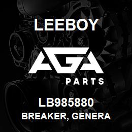 LB985880 Leeboy BREAKER, GENERA | AGA Parts