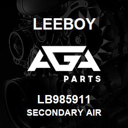 LB985911 Leeboy SECONDARY AIR | AGA Parts