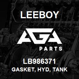 LB986371 Leeboy GASKET, HYD, TANK | AGA Parts