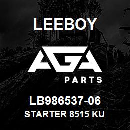 LB986537-06 Leeboy STARTER 8515 KU | AGA Parts