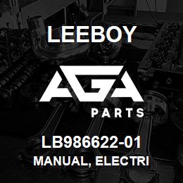 LB986622-01 Leeboy MANUAL, ELECTRI | AGA Parts