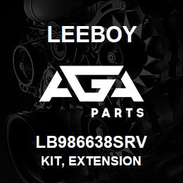 LB986638SRV Leeboy KIT, EXTENSION | AGA Parts